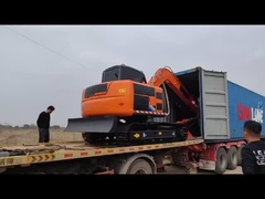 graafmachines in een container