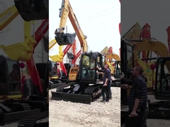 Gebruikte graafmachine door een Canadese klant