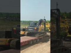 gebruikte Volvo EC240 graafmachines klaar voor gebruik