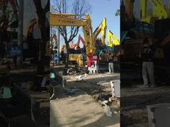 Gebruikte mini graafmachine Komatsu PC70-8 Tweedehands graafmachine 48,5KW