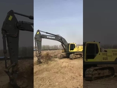 Volvo EC460LC Gebruikte graafmachines 2m3 Bucket Capacity 245kw Nominaal vermogen